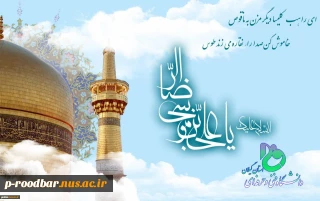 میلاد با سعادت امام رضا (ع)برمسلمانان و شیعان مبارک باد.