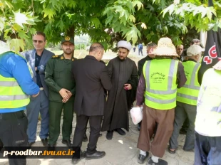 حضور کاروان راهیان مرقد مطهر حضرت امام(ره) و برگزاری مراسم گرامیداشت شهدای خدمت در آموزشکده فنی سیدالشهدا(ع) رستم آباد 8